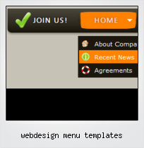 Webdesign Menu Templates